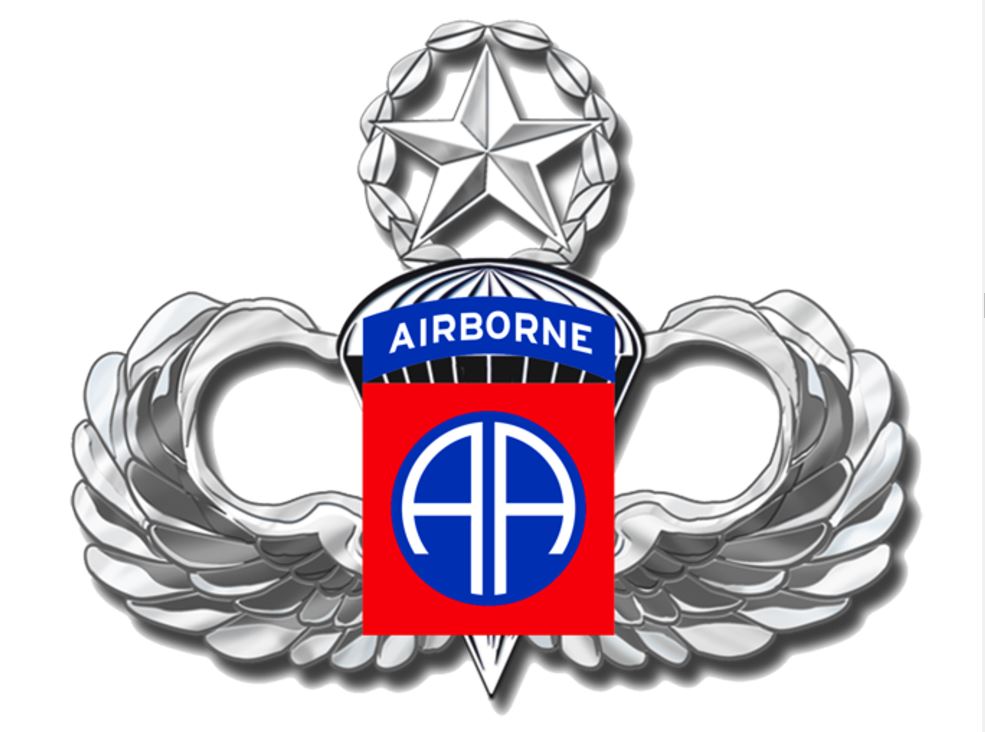 82nd Airborne Division Master Parachutist Wings
