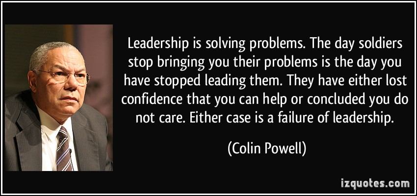 A trusted perspective from Colin Powell on how to define leadership