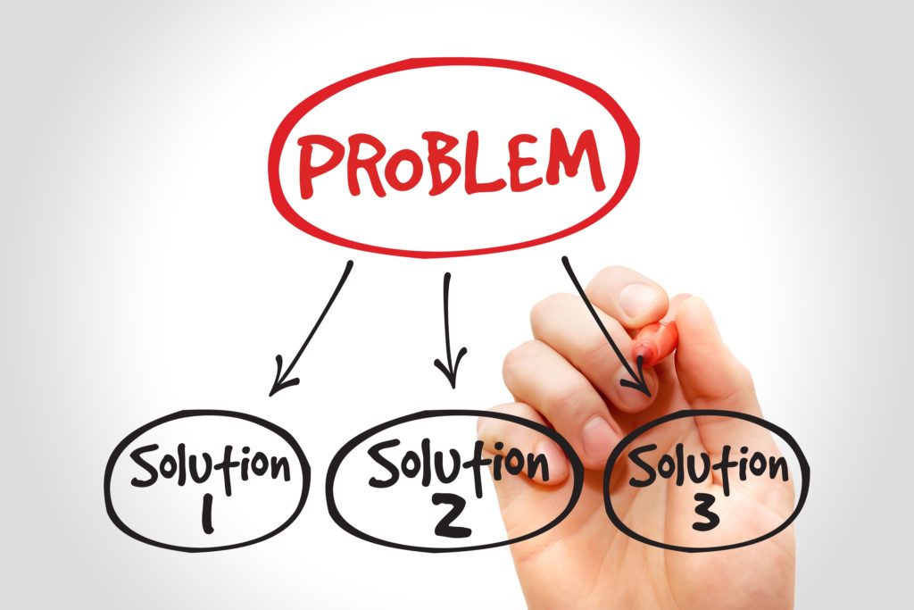 Solving problems is a leaders job.