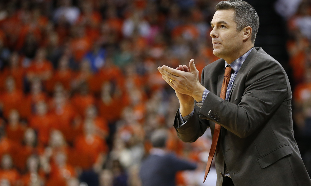 UVA Coach Tony Bennett on the sideline. Credit: Amber Searls-USA TODAY Sports