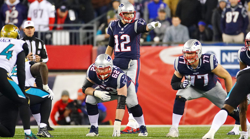 Tom Brady is known for his calmness under pressure while leading his team to victory.