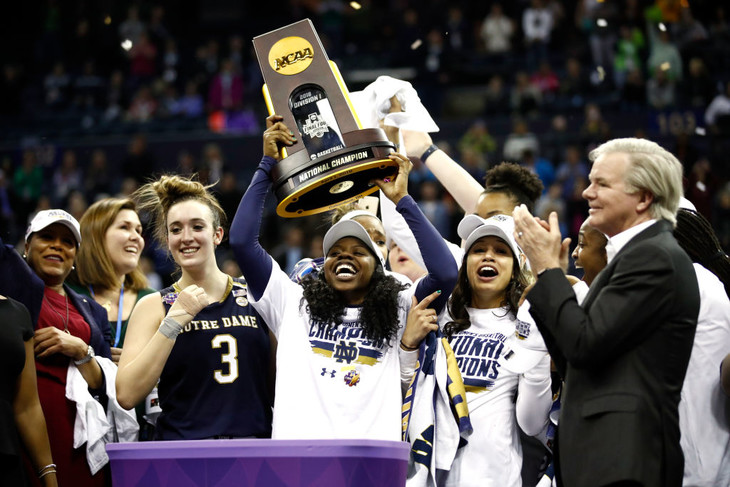 Notre Dame women win the tournament